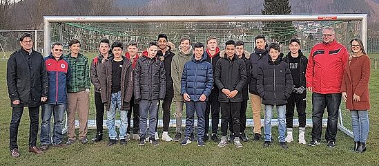 Spendenübergabe - Neue Jugendfußballtore für den Jugendförderverein des SV/VfB Eberbach